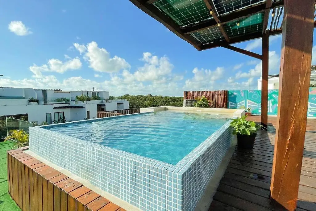 Eco-Friendly And Modern Loft 4 By Noox Appartement Tulum Pueblo Mexico